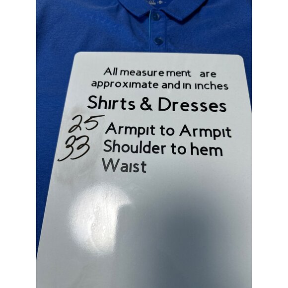 Nike Golf Tour Performance Blue Polo Shirt Dri-Fit Mens Activewear Size XL - Picture 12 of 12